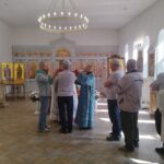 В Великую субботу в нашем храме отслужили литургию Василия Великого