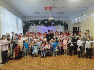В нашем храме в храме состоялся праздничный Рождественский утренник